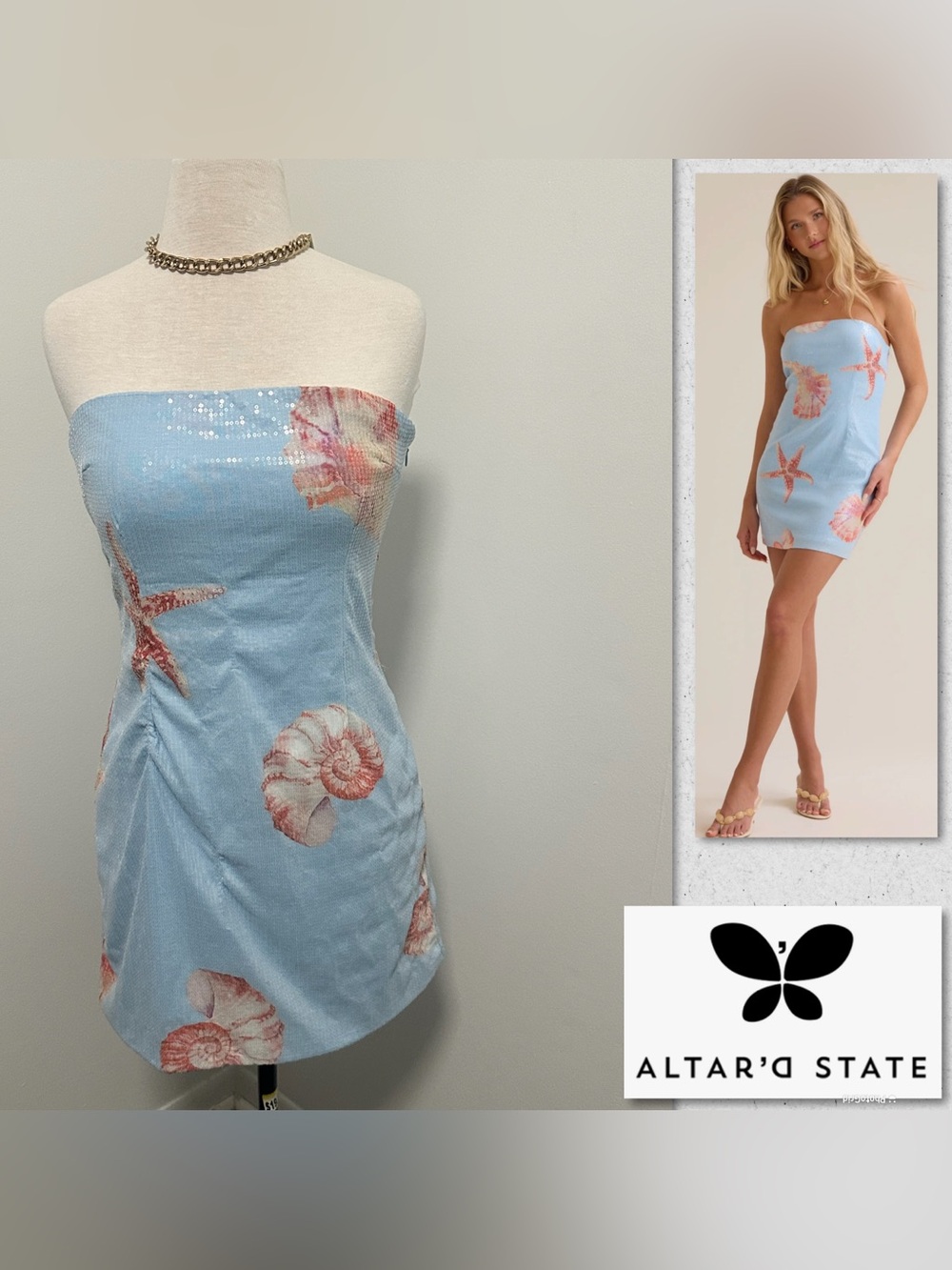 Altar'd State Catalina Sequin Dress